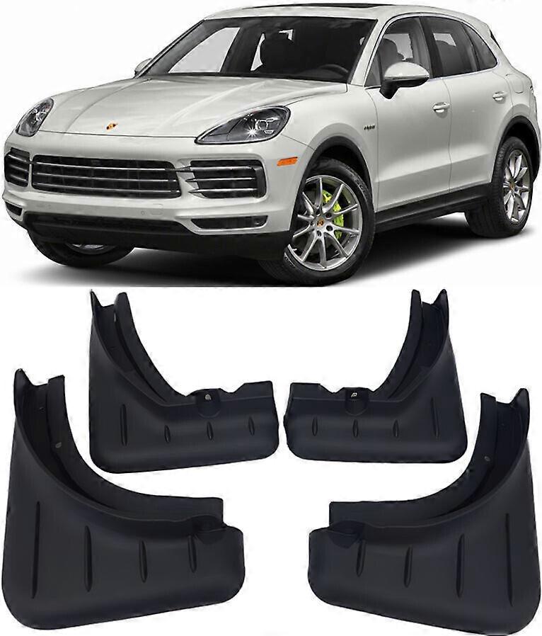 Genuine Front & Rear Splash Guards Mud Flaps FOR 2019-2024 PORSCHE Cayenne