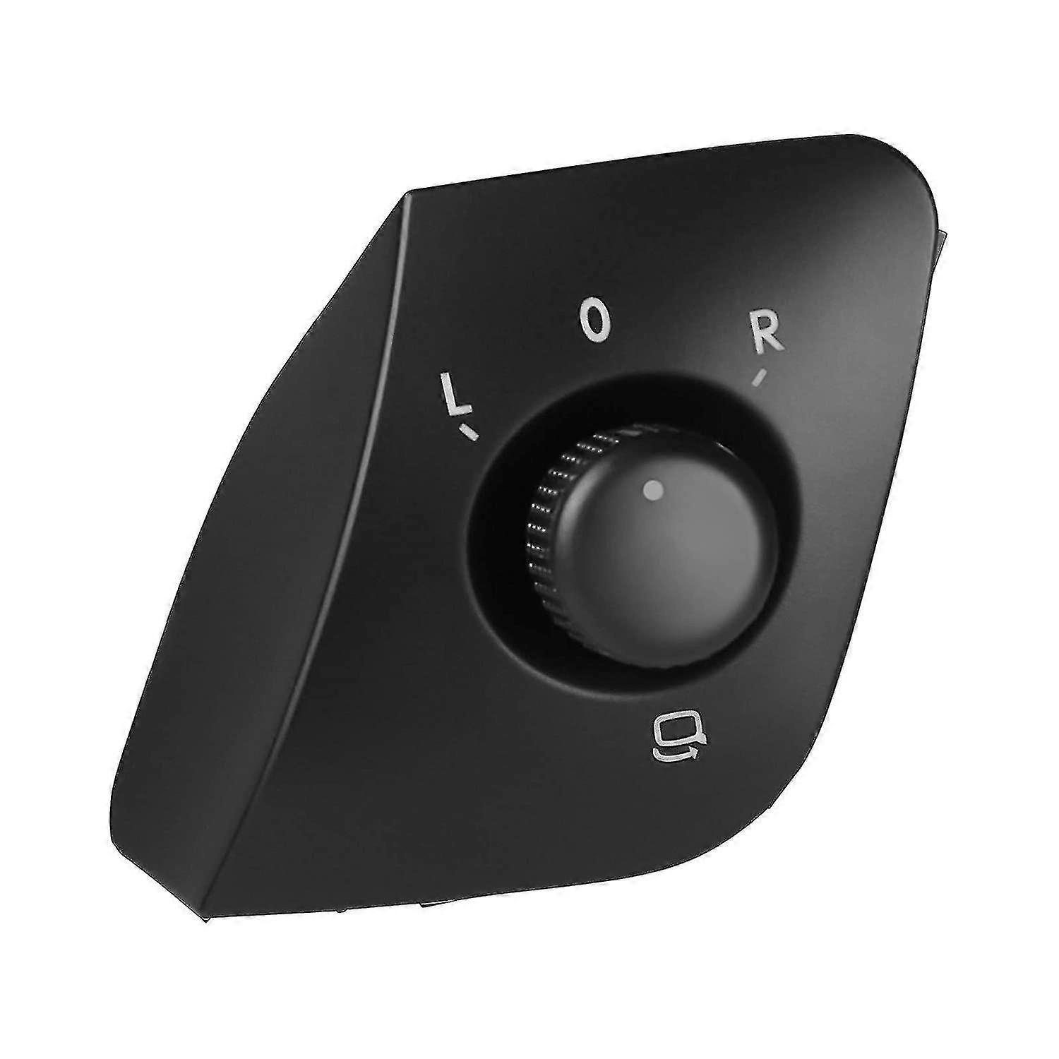 Exterior Mirror Side Adjuster Switch Button Bead Replacement For Ibiza 2009-2015 Black 6j1959565