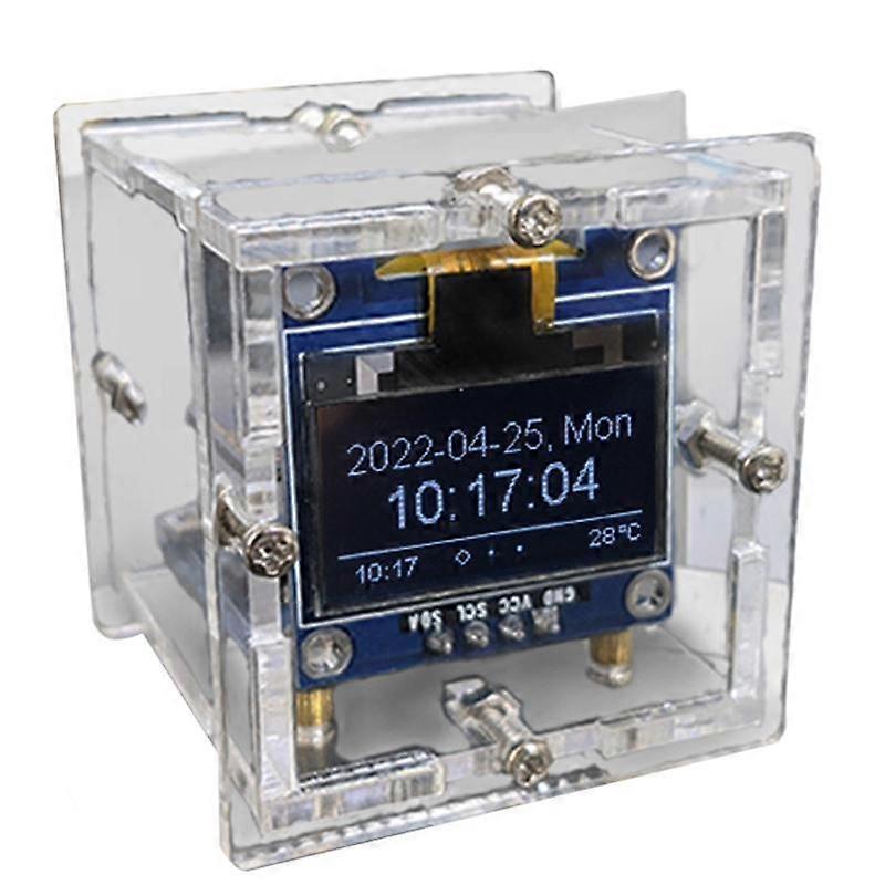 ESP8266 DIY-Elektronik-Kit Mini-Uhr OLED-Display anschließen
