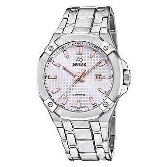 Jaguar diplomatiek horloge voor heren Analoog kwarts met roestvrijstalen armband J1009/1