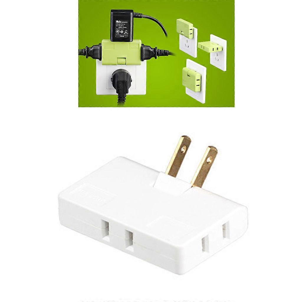 Wall Outlet Extender 180 Extension Plug Adapter Rotatable Socket Converter