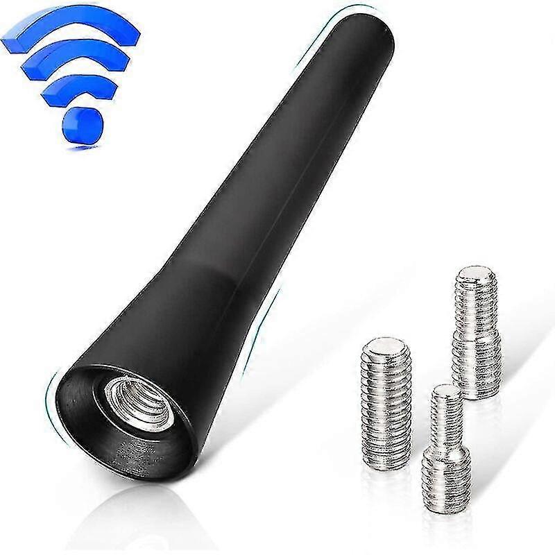 Auto-FM-Dab-Antenne Autoradio-Antenne 6,5 cm kurze Mini-Autoantenne mit leistungsstarker FM/AM/DAB-EMPFANGSFUNKTION