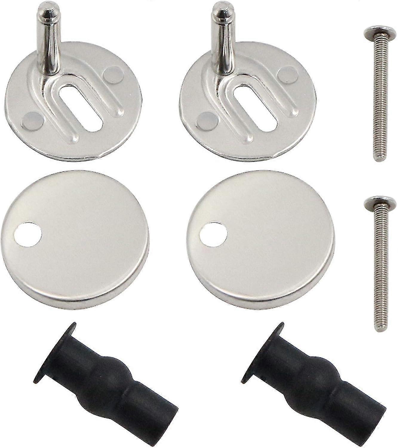 1 par toalett sete hengslet toalett setefester hurtigutløsning hengsler toalett sete hengsler fester erstatning toalett sete hengsel toalettfester