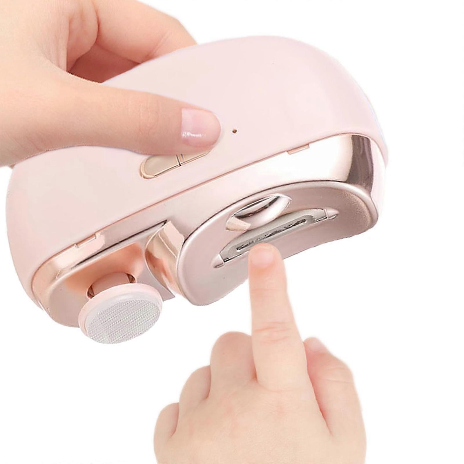 2 in1 Elektrische Nagelknipser Sicherer automatischer Nagelknipser Trimmer Cutter Maniküre, 100% neu