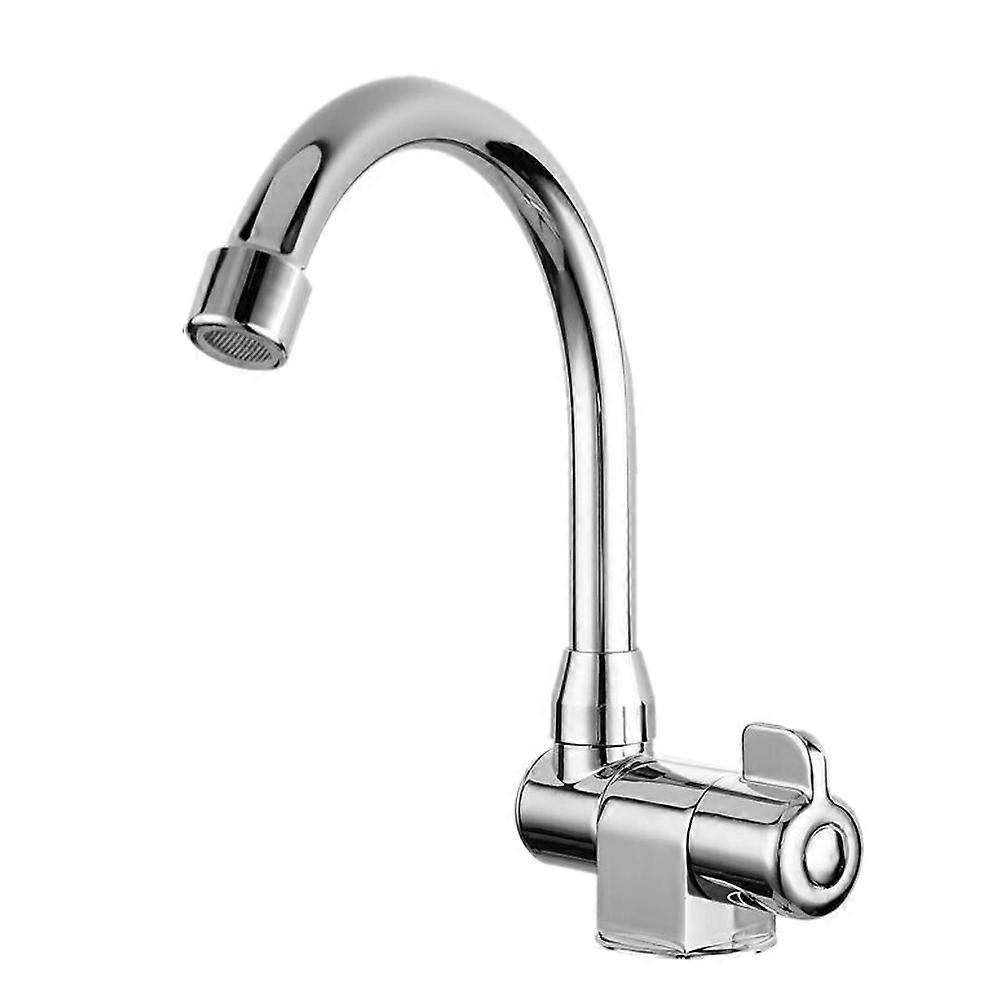 Boat Rotation Copper Basin Faucet Folding Cold Water Faucet Tap Kitchen Bathroom for RV Marine Boa