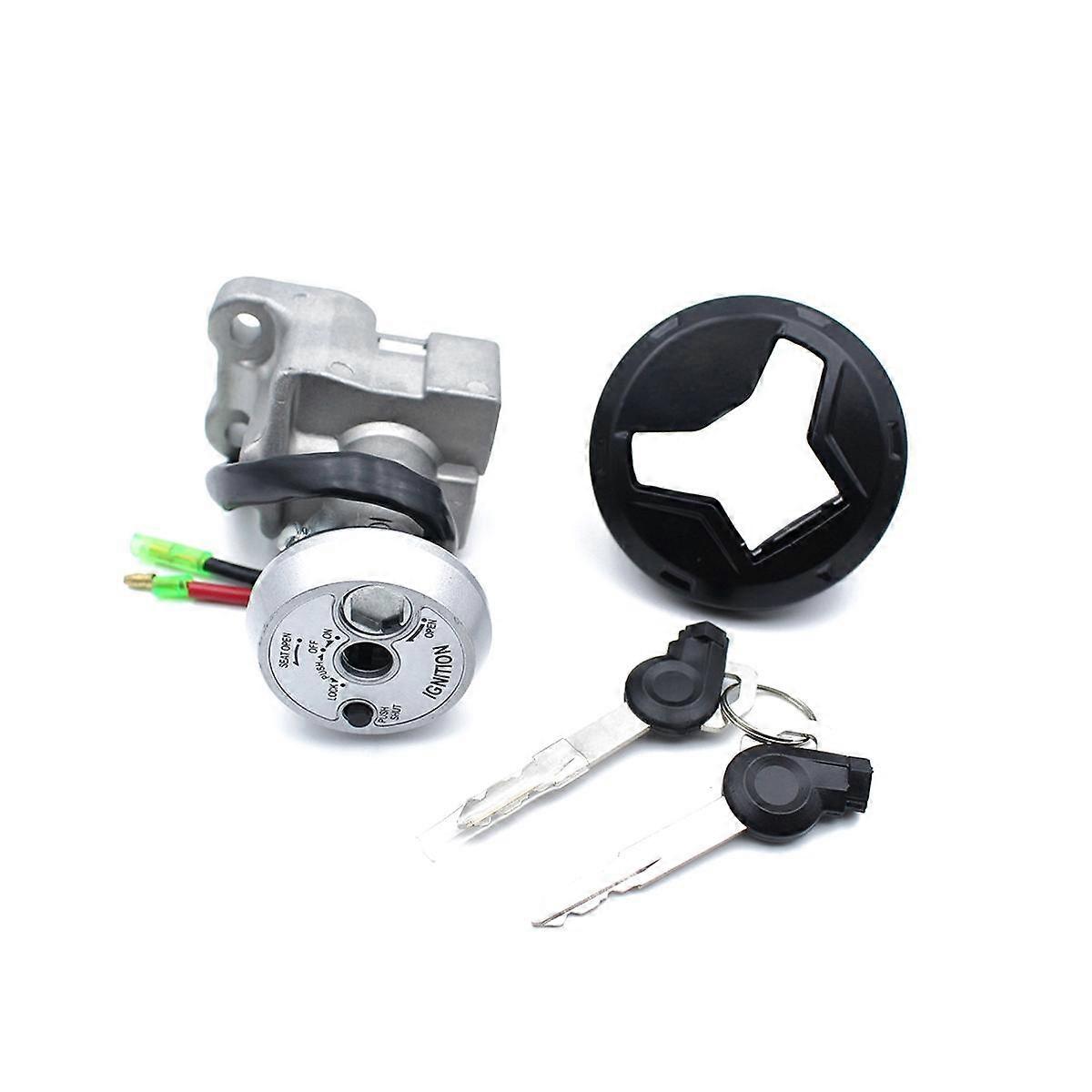 Motorcycle Ignition Switch Lock Fuel Petrol Tank Gas Cap for NMAX 155 2015-2019 Gas Cover with Key