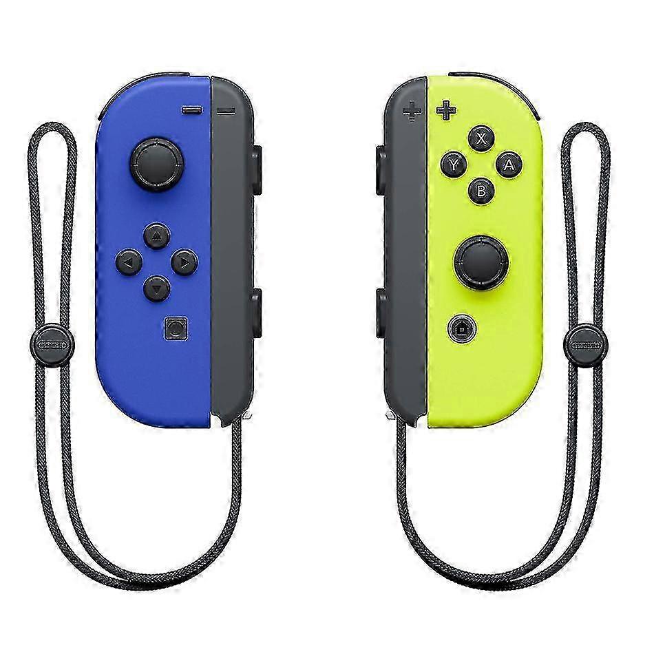 Switch Joycon Controller For Nintendo Switch/lite/oled, Replacement For Joy-con Support Wake-up/vibration Function, L/r Joy-cons With Wrist Straps