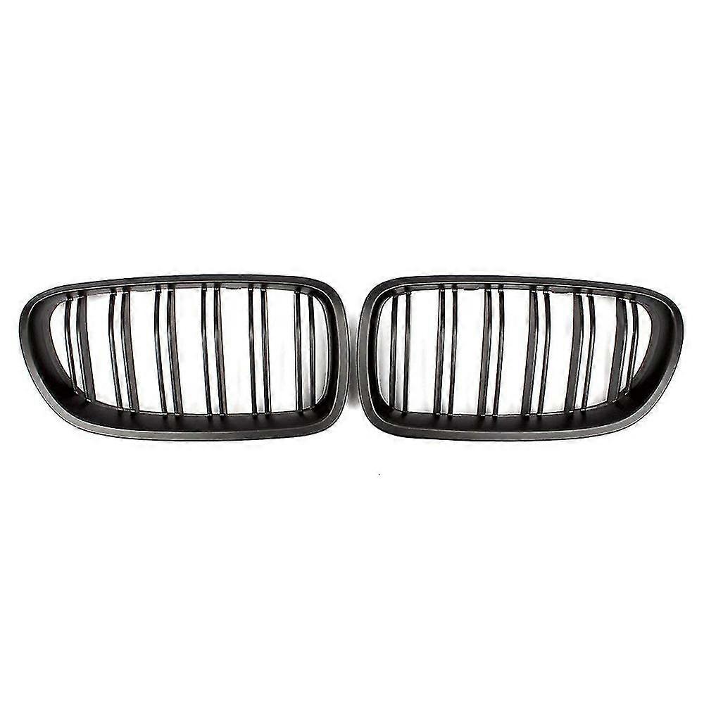 Matte Black Car Front Kidney Grille Grill For- 5 Series F10 F11 F18 M5 2010-2017