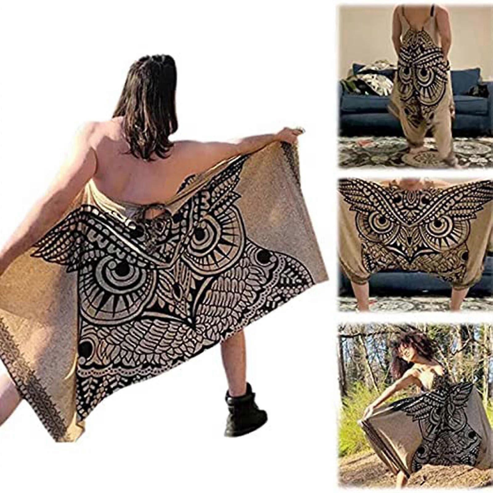 أزياء مضحك رومبر اللباس المطبوعة النساء رومبر اللباس البومة الوجه جمبسوت