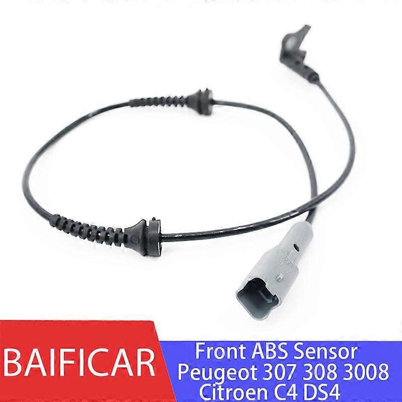 Genuine Grey Plug Front ABS Wheel Speed Sensor 4545K3 4545F5 9665386780 For Peugoet 307 308 Citroen C4 DS4