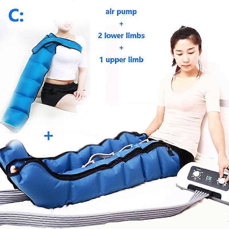 قم بترقية مدلك الساق الكهربائي المكون من ست غرف ، ومدلك الذراع والقدم لإرخاء الخصر ، وتعزيز الدورة الدموية والتصريف اللمفاوي