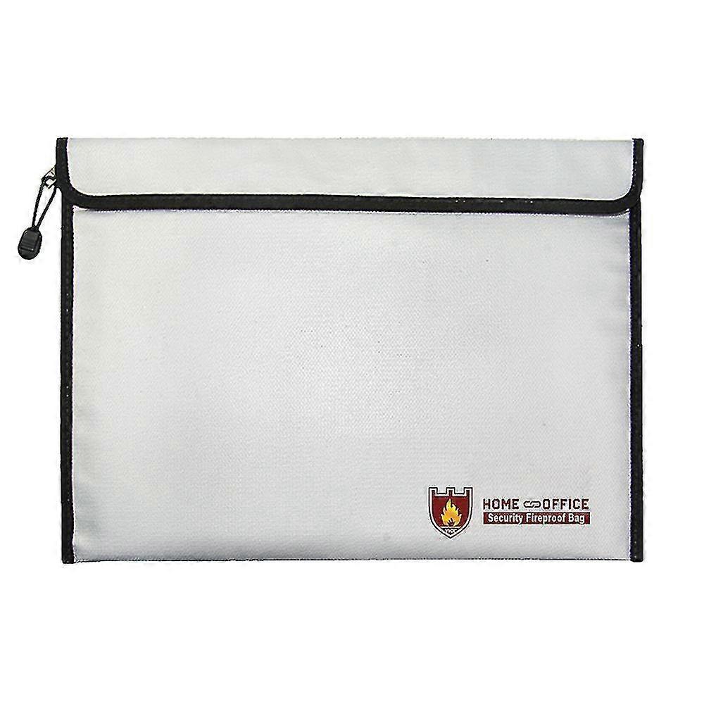 Fireproof Document Bag 38x 28cm Fireproof Waterproof Pouch Cover Pouch
