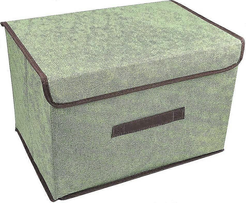 3 Pieces Storage Boxes With Lids, Storage Boxes - Foldable Storage Boxes For Closets, Plas