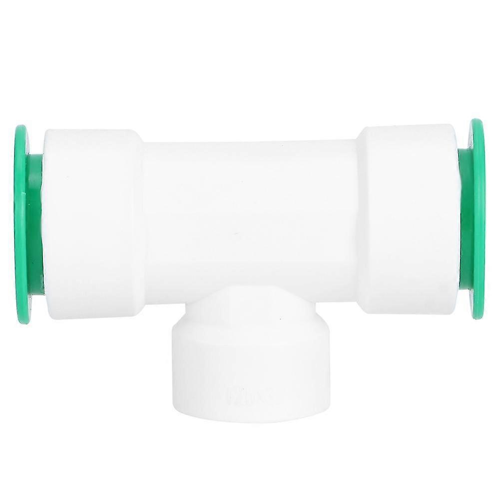 Ppr Plastic 32mm Pushin Type Water Pipe Tee Connector Plumbing Fittingss With 3/4 Female Thread