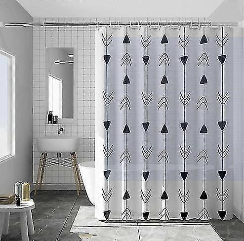 Sprchový závěs Black arrow Vodotěsný