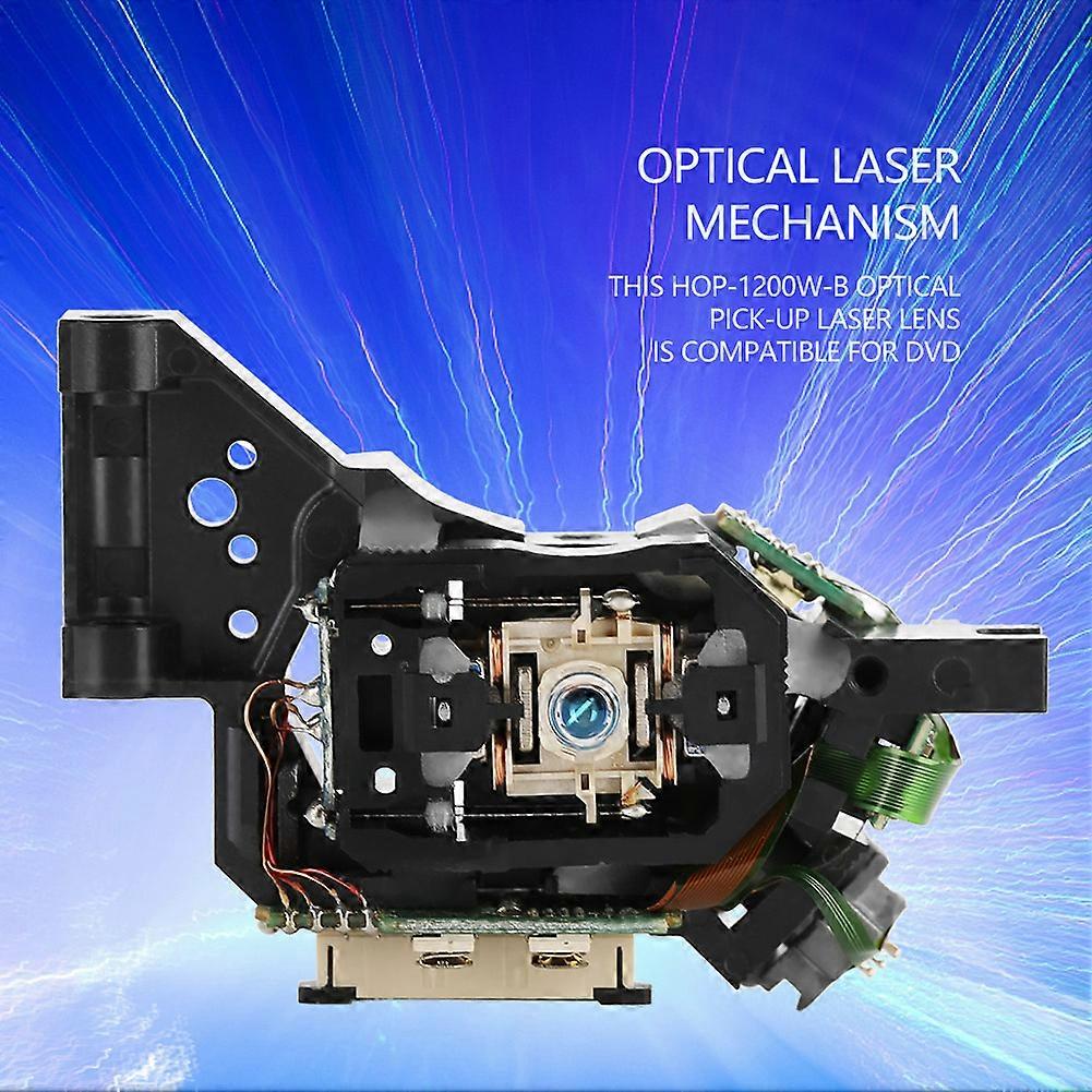 Optimized title: Optical Pick Up Laser Lens HOP-1200W-B for DVD Mechanism Replacement