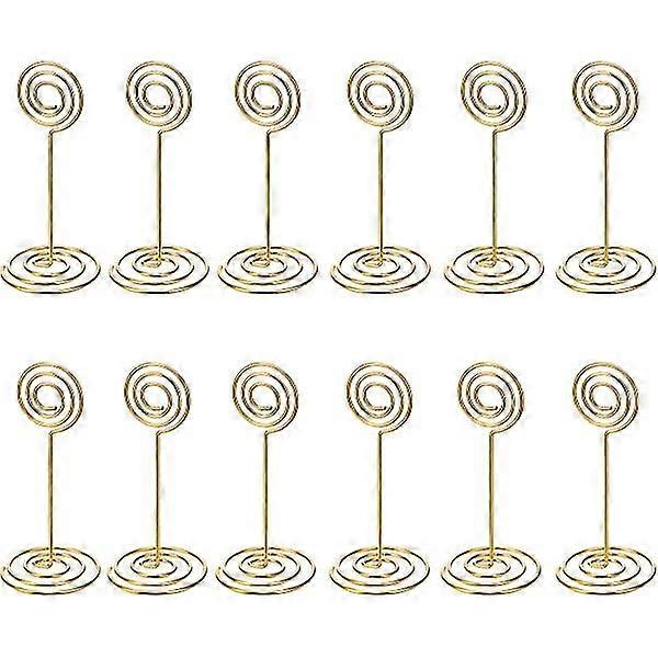 12er-Pack Tischnummer Kartenhalter Fotohalter Stand Platz