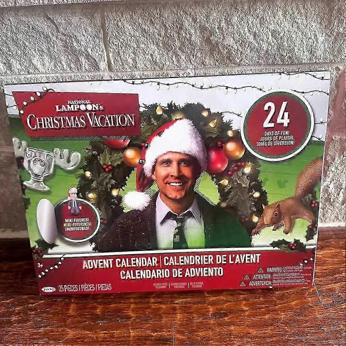 Adventní kalendář 2024 Nový adventní kalendář Blind Box - National Lampoons Vánoční prázdniny Adventní kalendář, National Lampoons Adventní kalendář