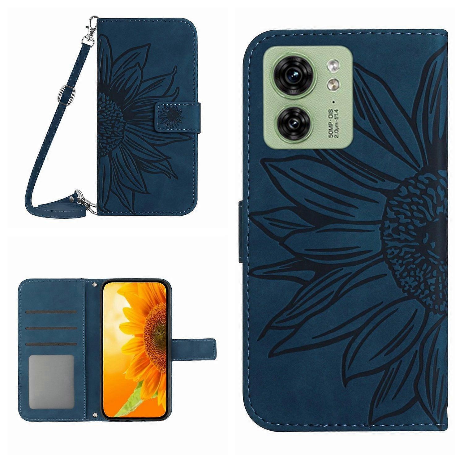 HT04 Sun Flower Case For Motorola Edge 40