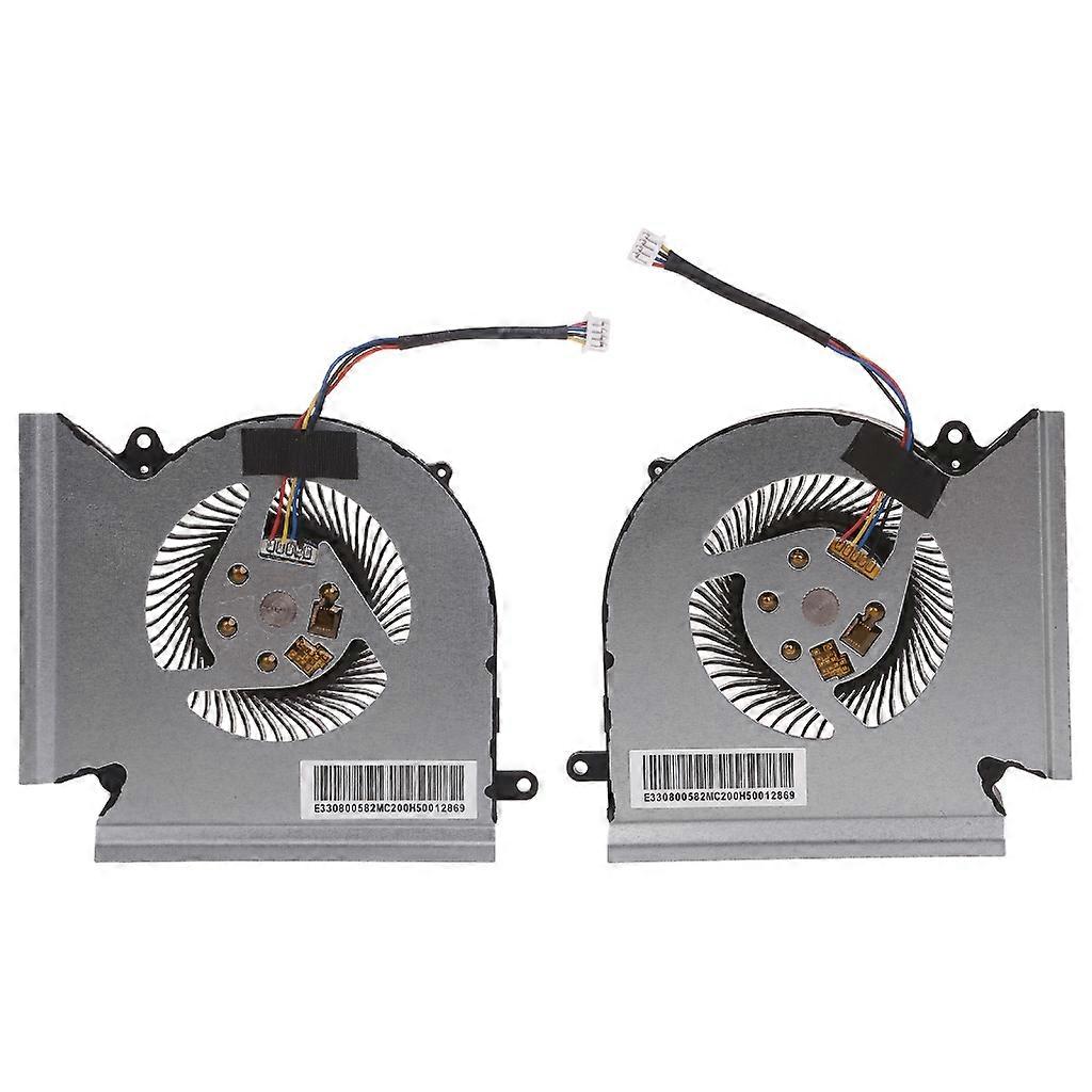 New CPU GPU Fan Laptop Cooling Fan DC 5V 4 pin Radiator for MSI GE66 GP66 GL66