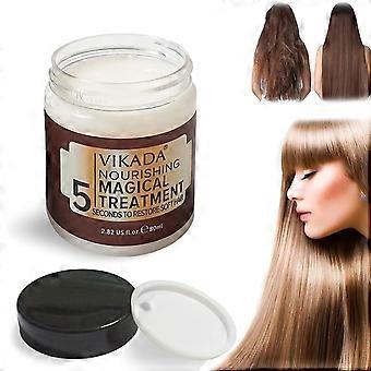 Vikada Magical Mask Keratin Straighten Nourish Restore Soft 5 Seconds Repairs Damaged