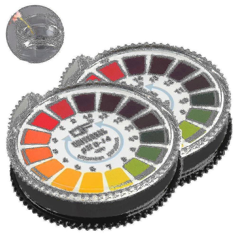 2 Roll Ph Strips Alkaline Indicator Meter Roll