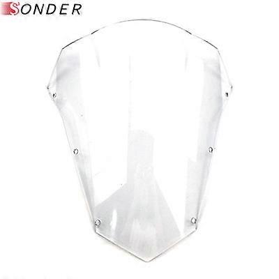 Back Protectors FOR YAMAHA Motorcycle Double Bubble Smoke Windshield Windscreen Screen 2007 2008 2009 2010 FZ6 S2 600 FZ-6 FZS600 Fazer FZ 6