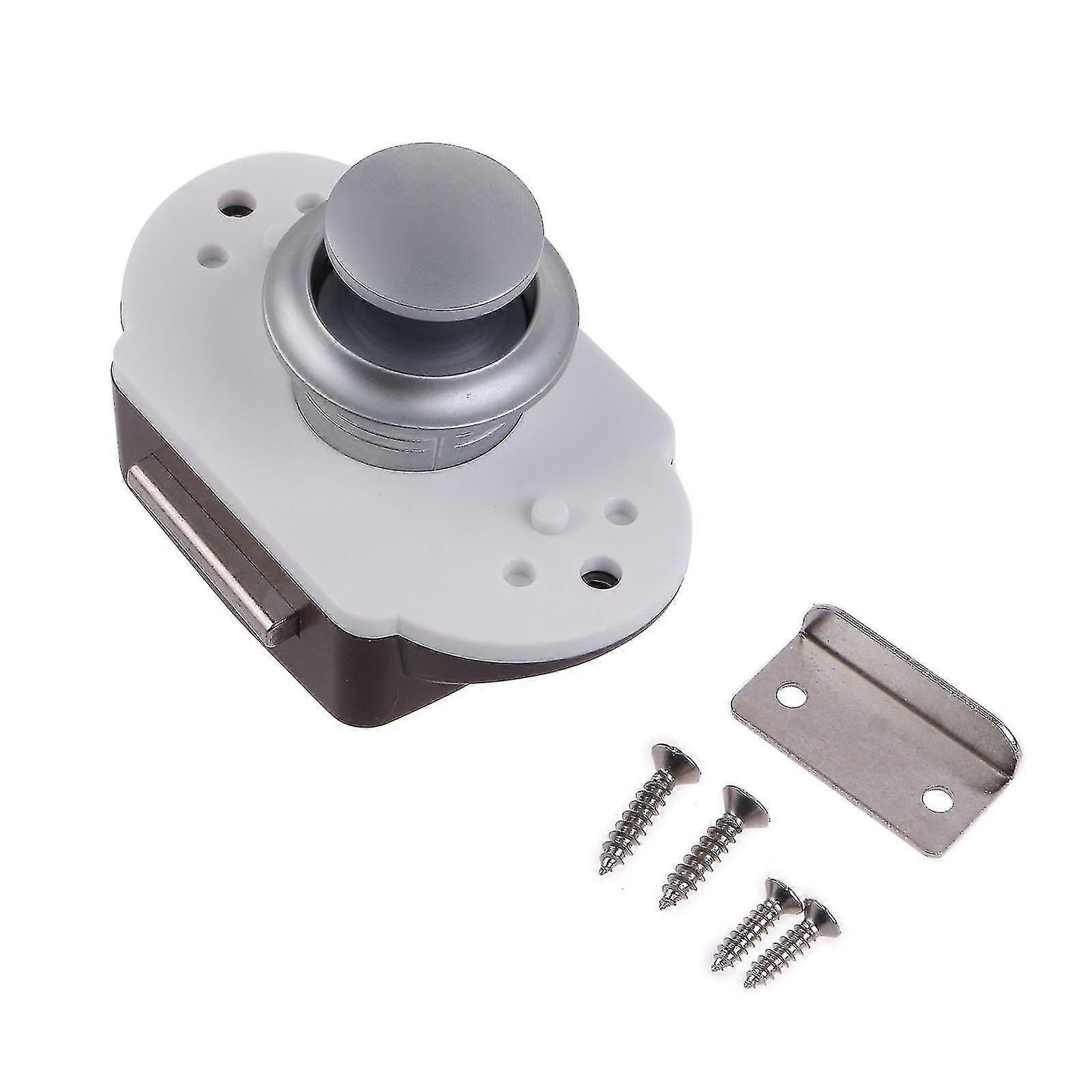 Rv Lock Push Button Lock For Camper Car Rv Yacht Push Locks Furniture Hardware