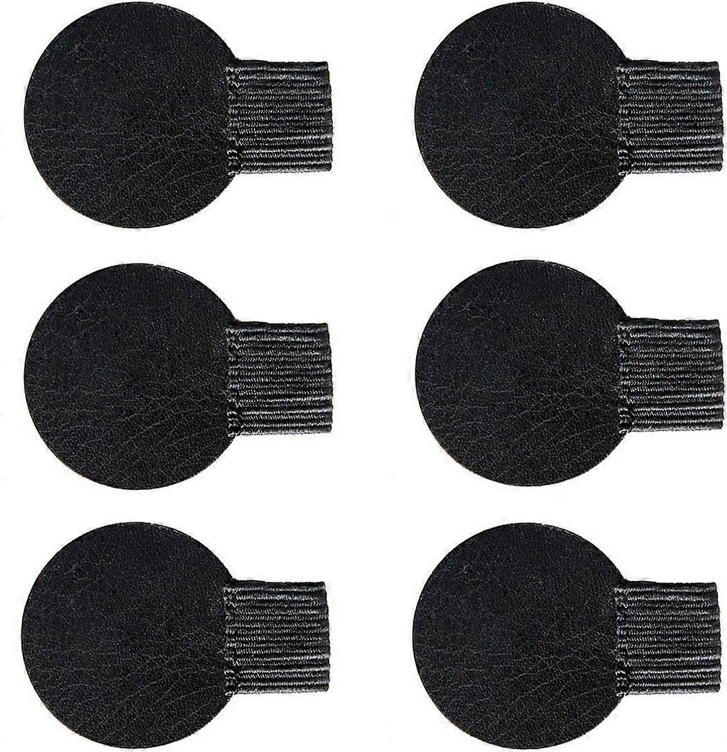Pen Holder6 Pack Round Shape Pen Loop HolderBlack