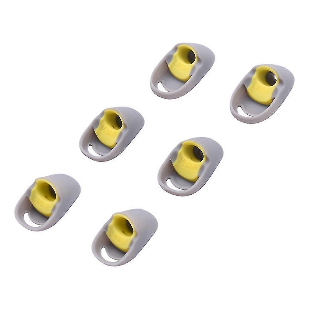 3pair Headset Earbud Ear Tips pour Hyperx Cloud Earbuds Silicone Eartips