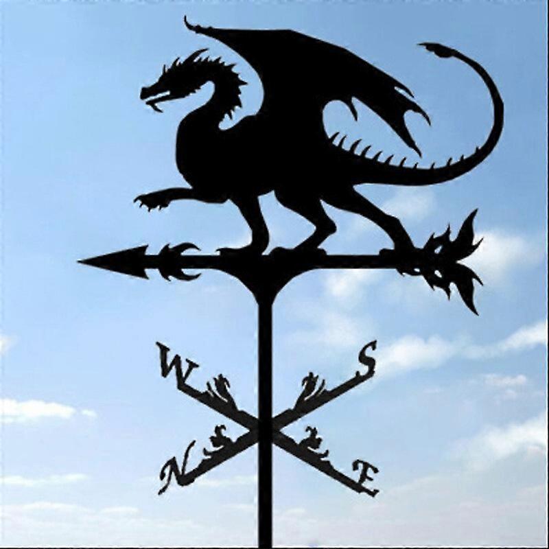 Väderflöjel i metall för trädgårdsinredning