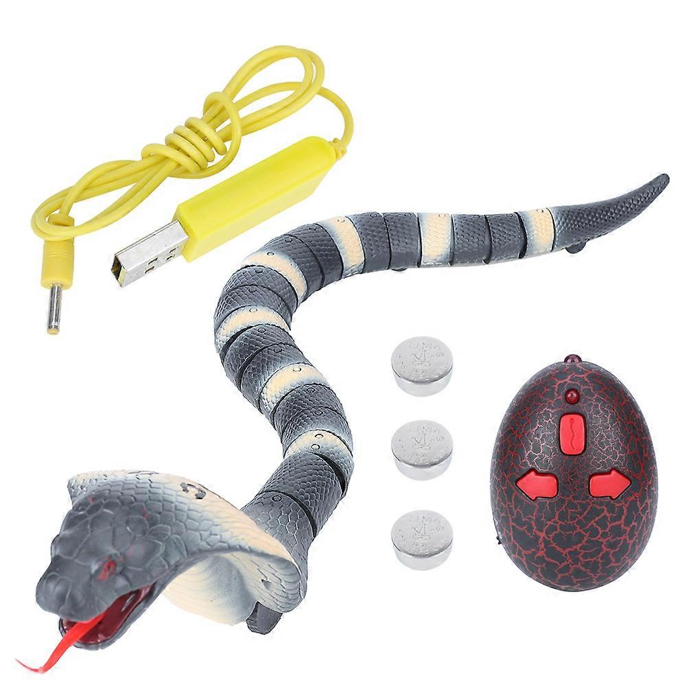 Remote Control Cobra Telescopic Tongue with Snake Egg Remote USB Charging Wacky Toy