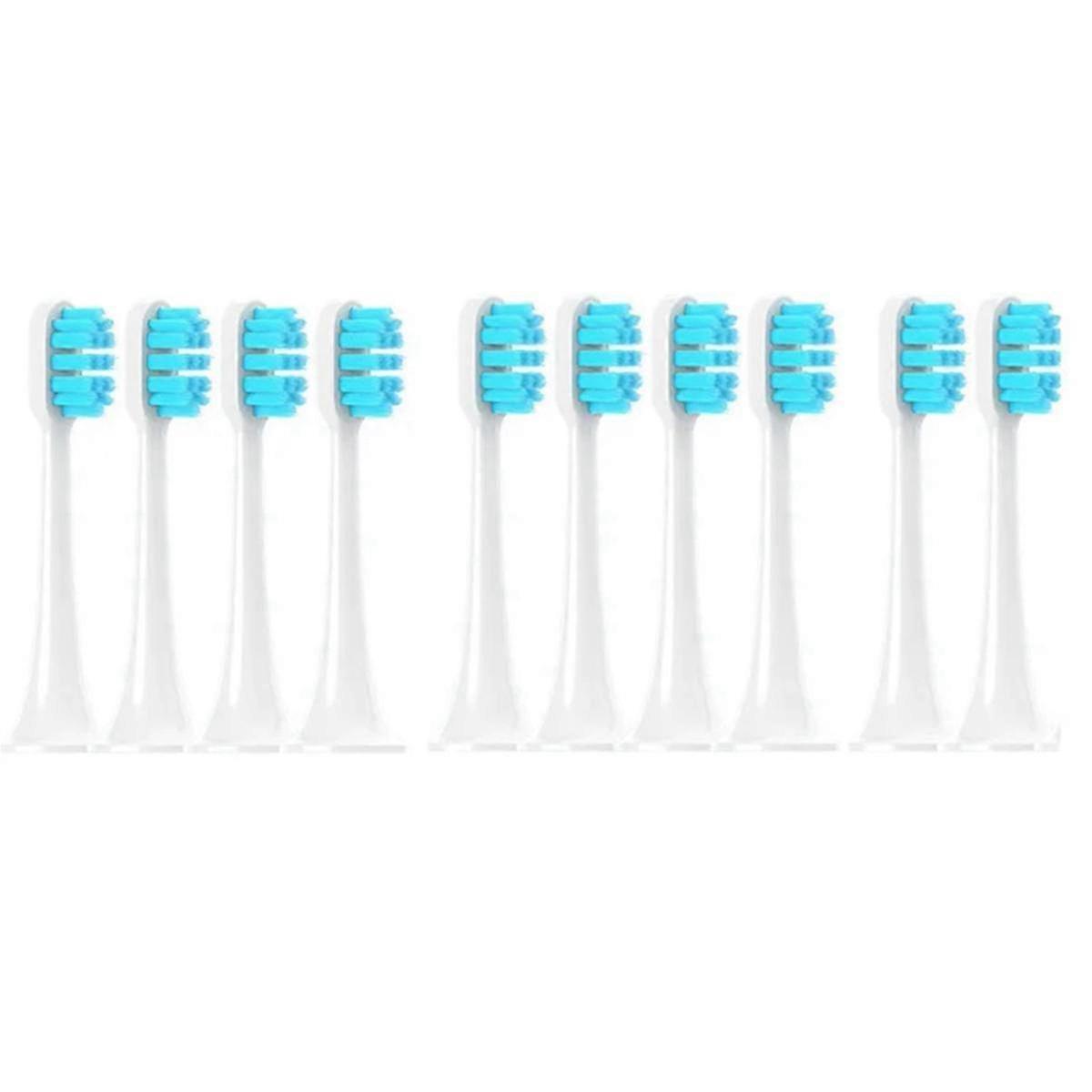 Replacement Brush Heads for MijiaT300/T500 Electric Toothbrush Soft Bristle Nozzles with Caps Seale