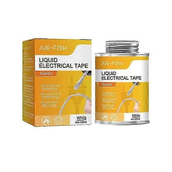 Insulating Tape,Waterproof Liquid Insulation Electrical Tape Fast Fixed Dry Sealing Glue - 125m