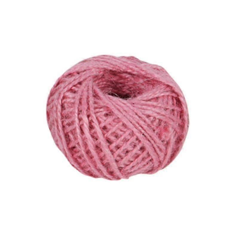 30m Natural Eco Friendly Burlap Jute String(pink),burlap Jute String