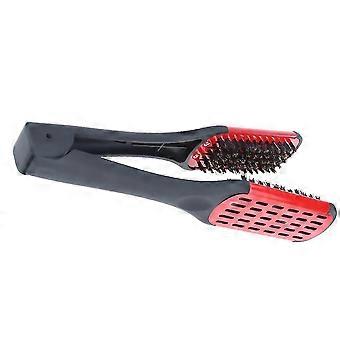 Hair Comb V-shape Splint Comb Straightening Smoothing Straight Styles Brush For Thick Coarse Hair