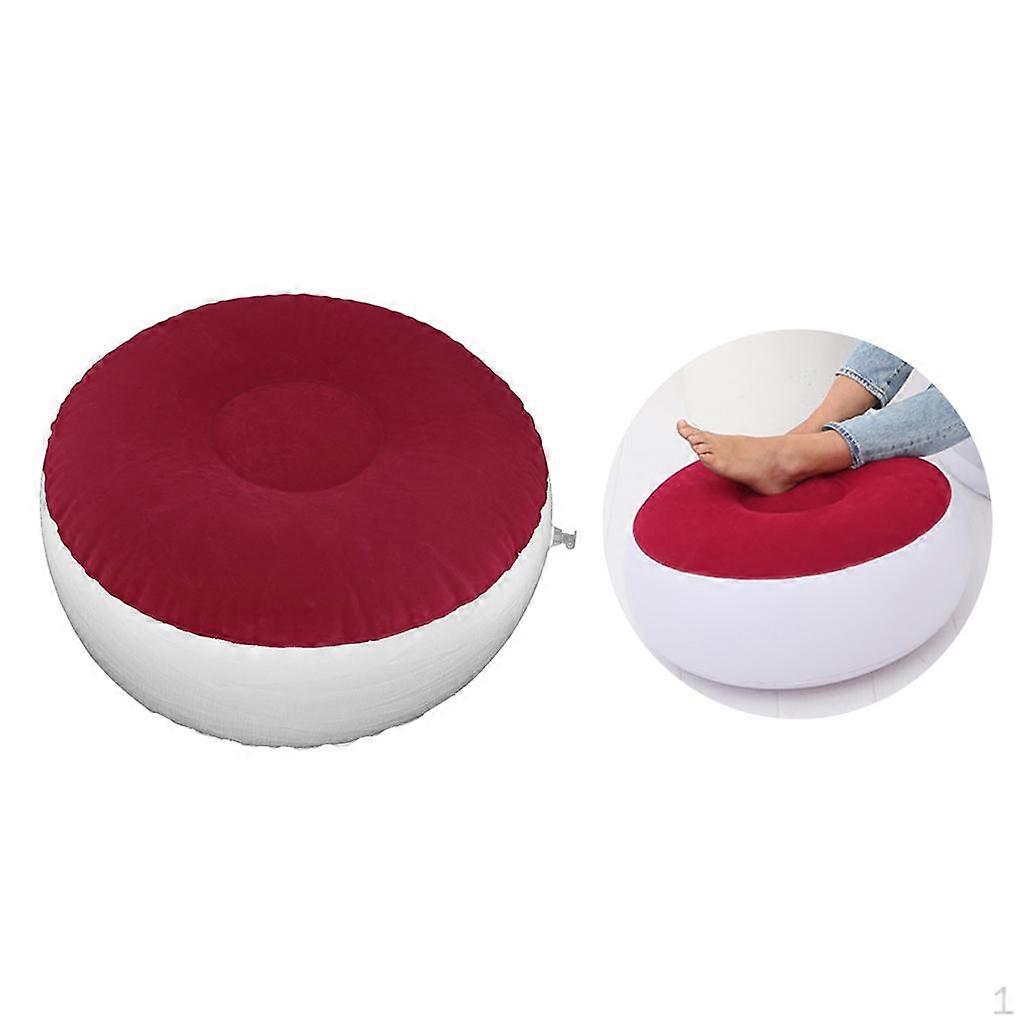 Camping Travel Pillow Inflatable Stool Seat Cushion Outdoor Air Self-Inflating Mat