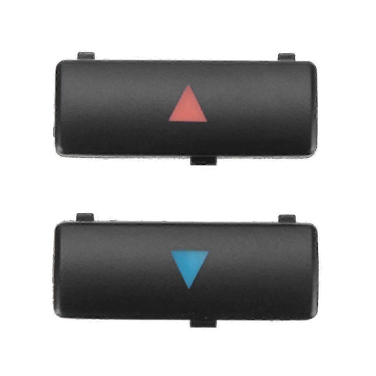 2pcs Car Air Conditioner A / C Temperature Control Panel Switch Button Key Cover For Bmw X5 E39 E53-FCY