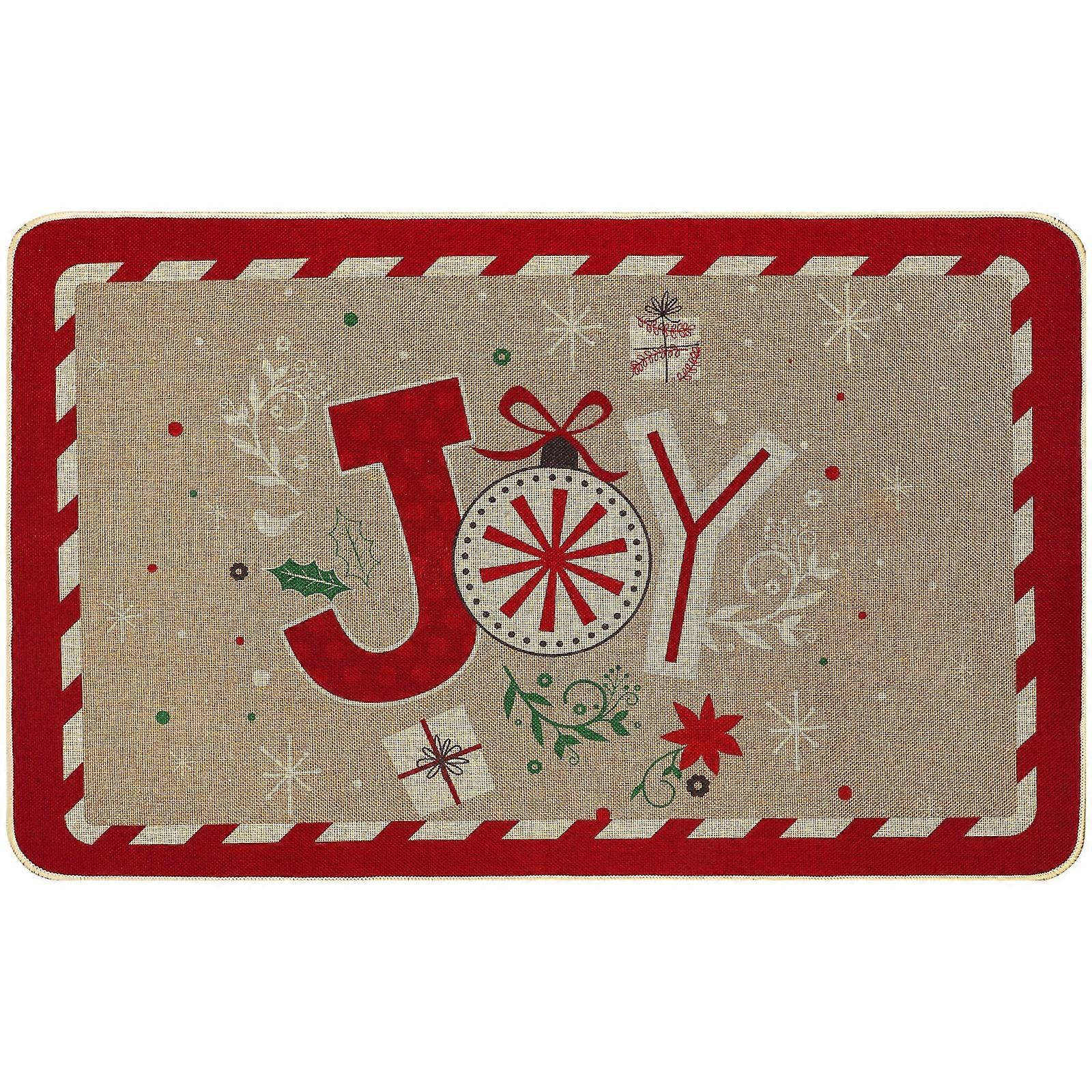 Non-Slip Doormat 31.5 x 20 Inches for Indoor and Outdoor Use, Durable Rubber Backing, All-Weather Design