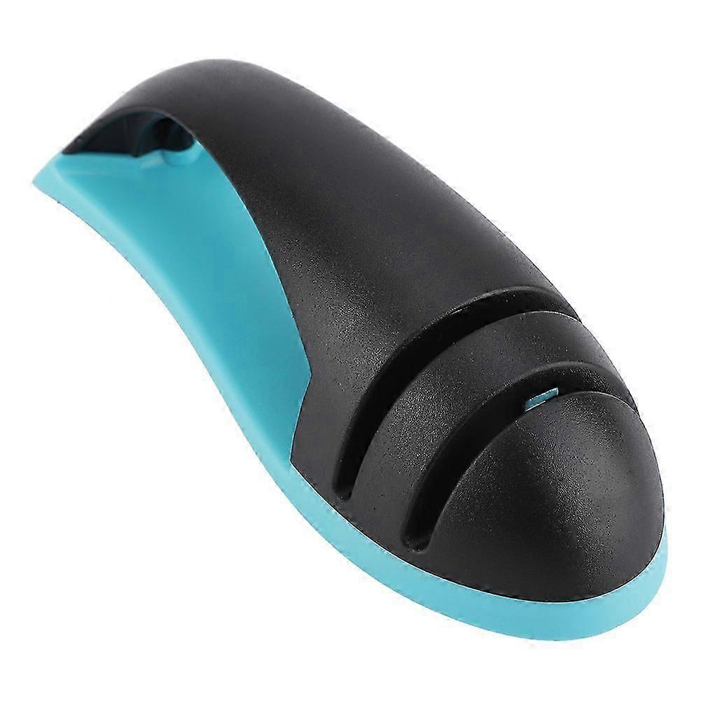 Durable 2-Stage Fast Knife Sharpener Sharpening Honing Kitchen Tool Household