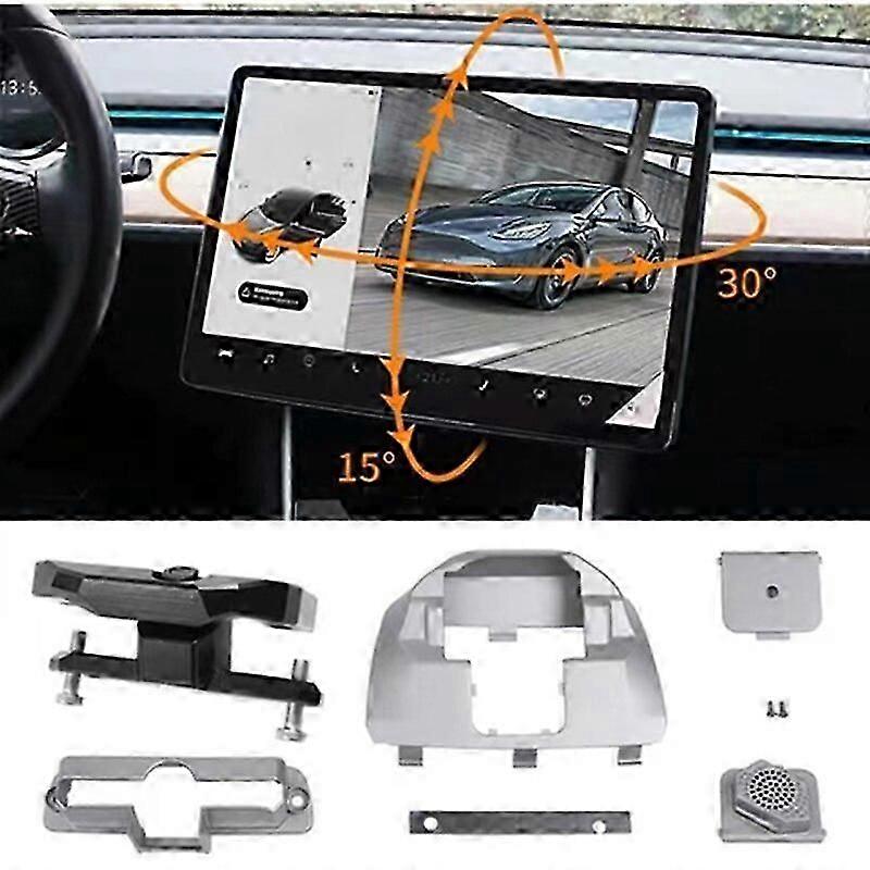 For Tesla Model 3 Y 2023 Accessories New Central Control Screen Display Rotation Bracket Car Gps Navigation Holder Swivel Mount