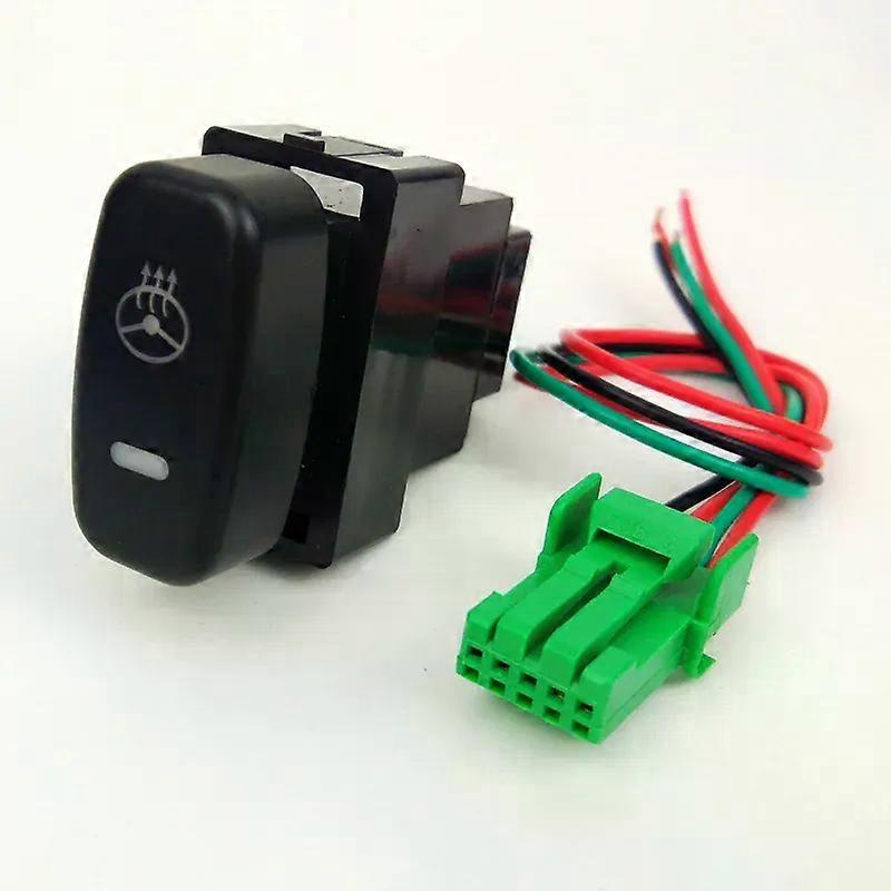 STEERING WHEEL Heating Rearview Mirror Heating Car Stereo Music Volume Switch Fan Switch Wire Button For Mitsubishi Paje