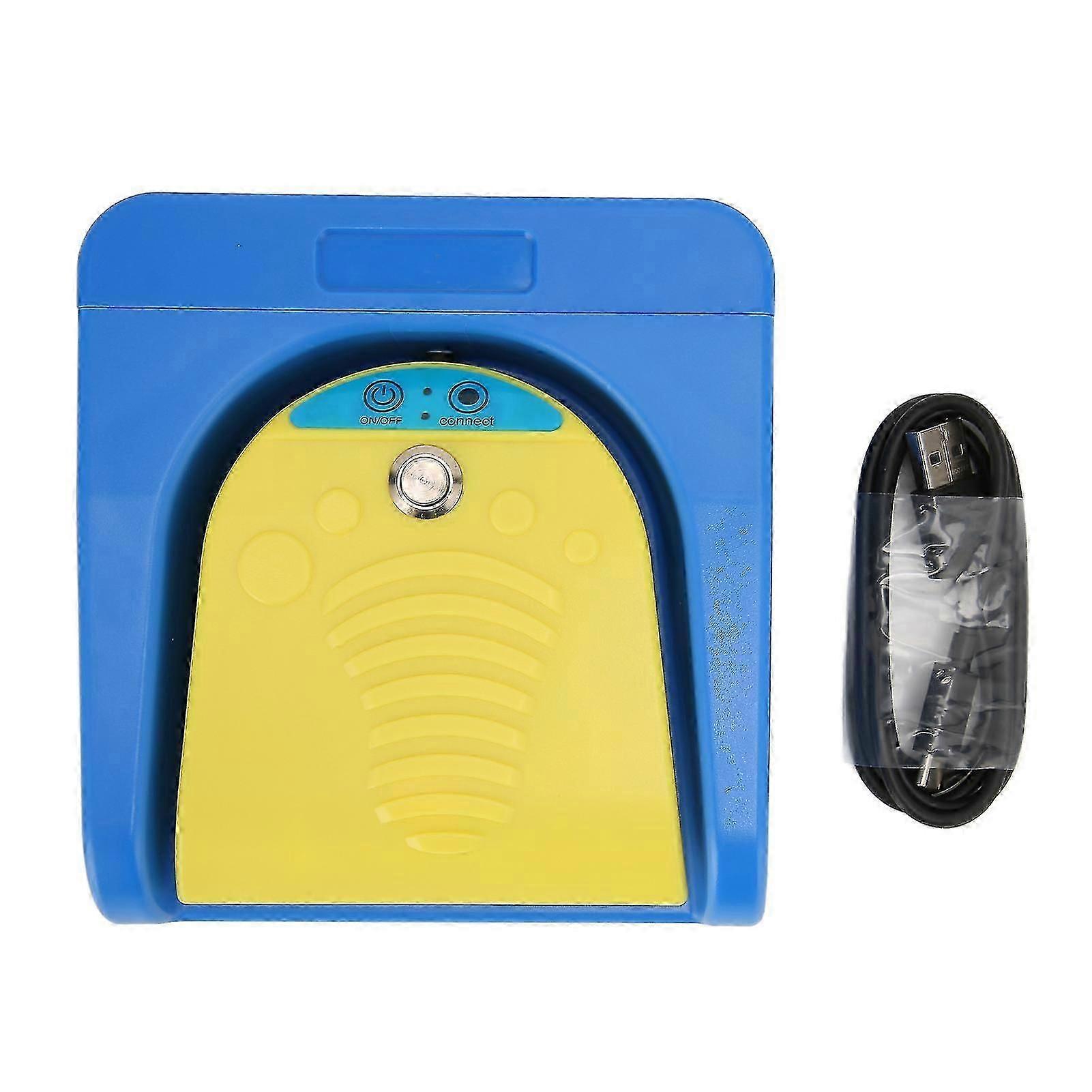 Single Foot Switch Pedal Wireless Wired USB Two Connection Mode Ergonomic Mechanical Switch Foot Switch Pedal-YM