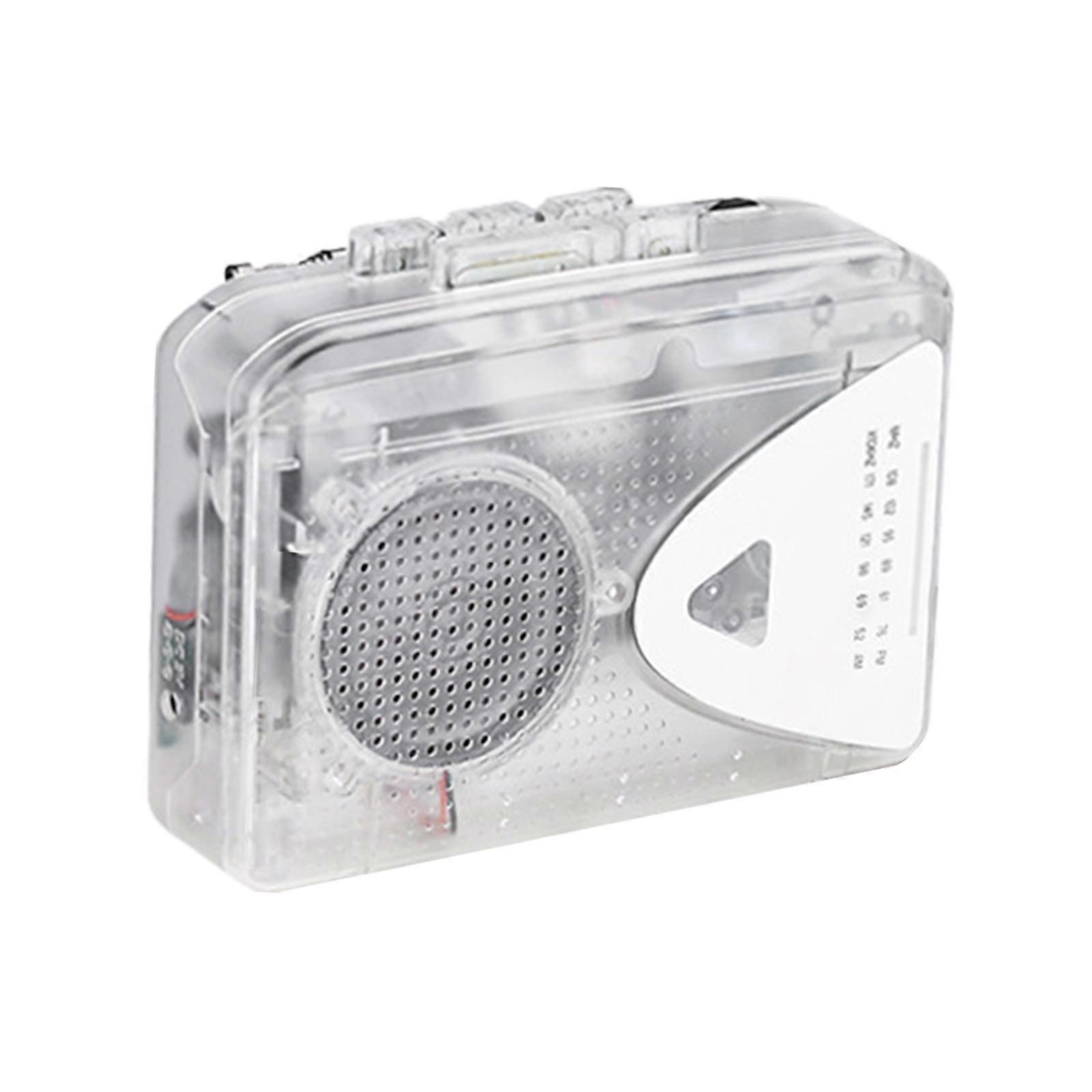 Cassette Player Portable Durable External Speakers Tape Recorder Player