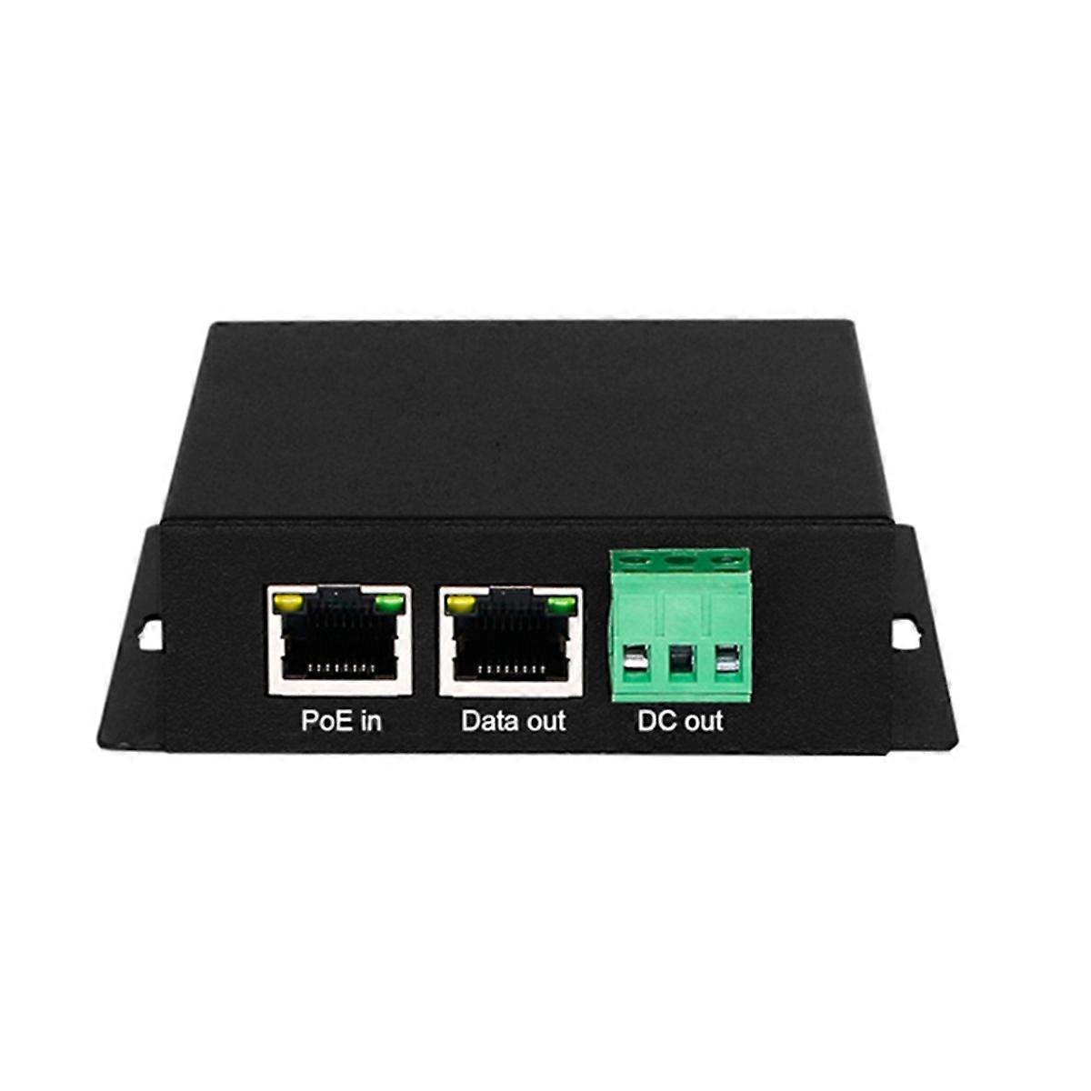 30W Industrial Home Isolated PoE Gigabit Splitter High Power 12V/24V Output Support IEEE802/3AF/AT/BT
