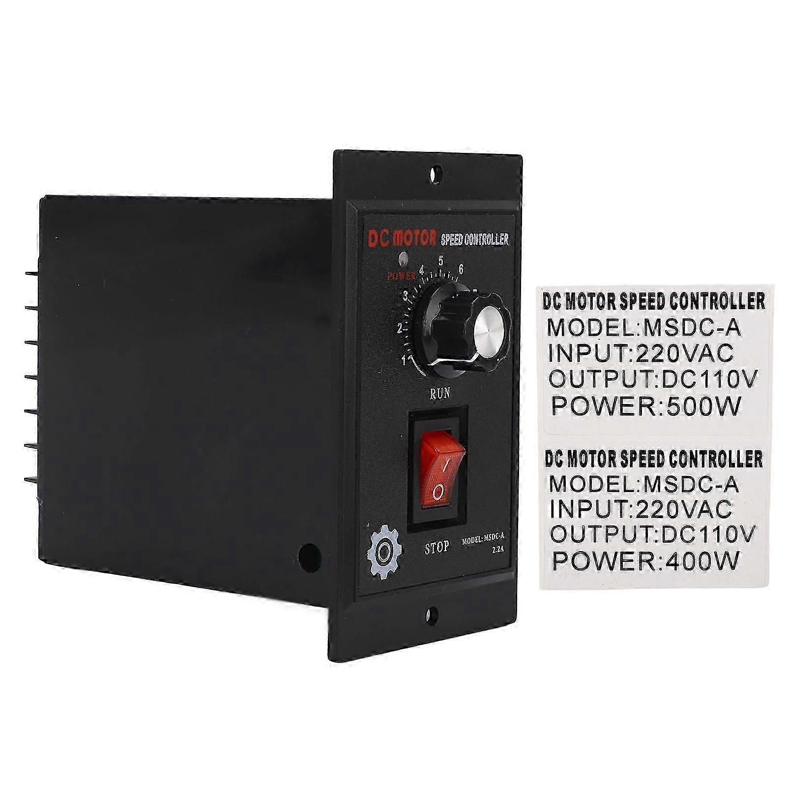 Motor Speed Controller Electric Motor Speed Regulator Module Input 220VAC Output 110VDC 500W