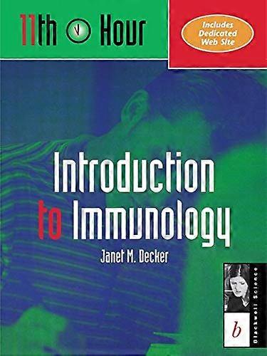 11th Hour: Introduction to Immunology