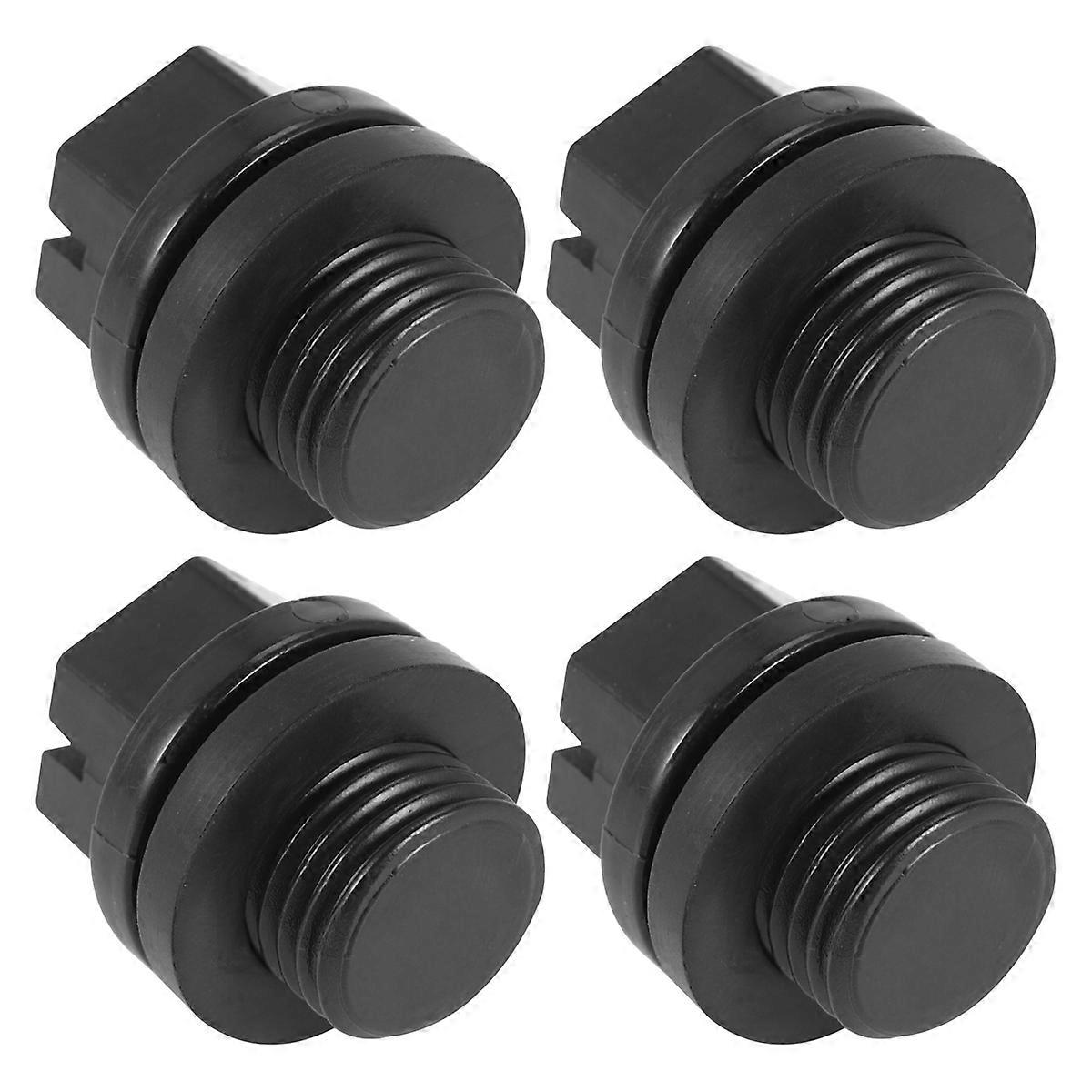 4er-Pack Ablassschrauben mit O-Ringen Pumpenstopfen Poolfilter Ersatz