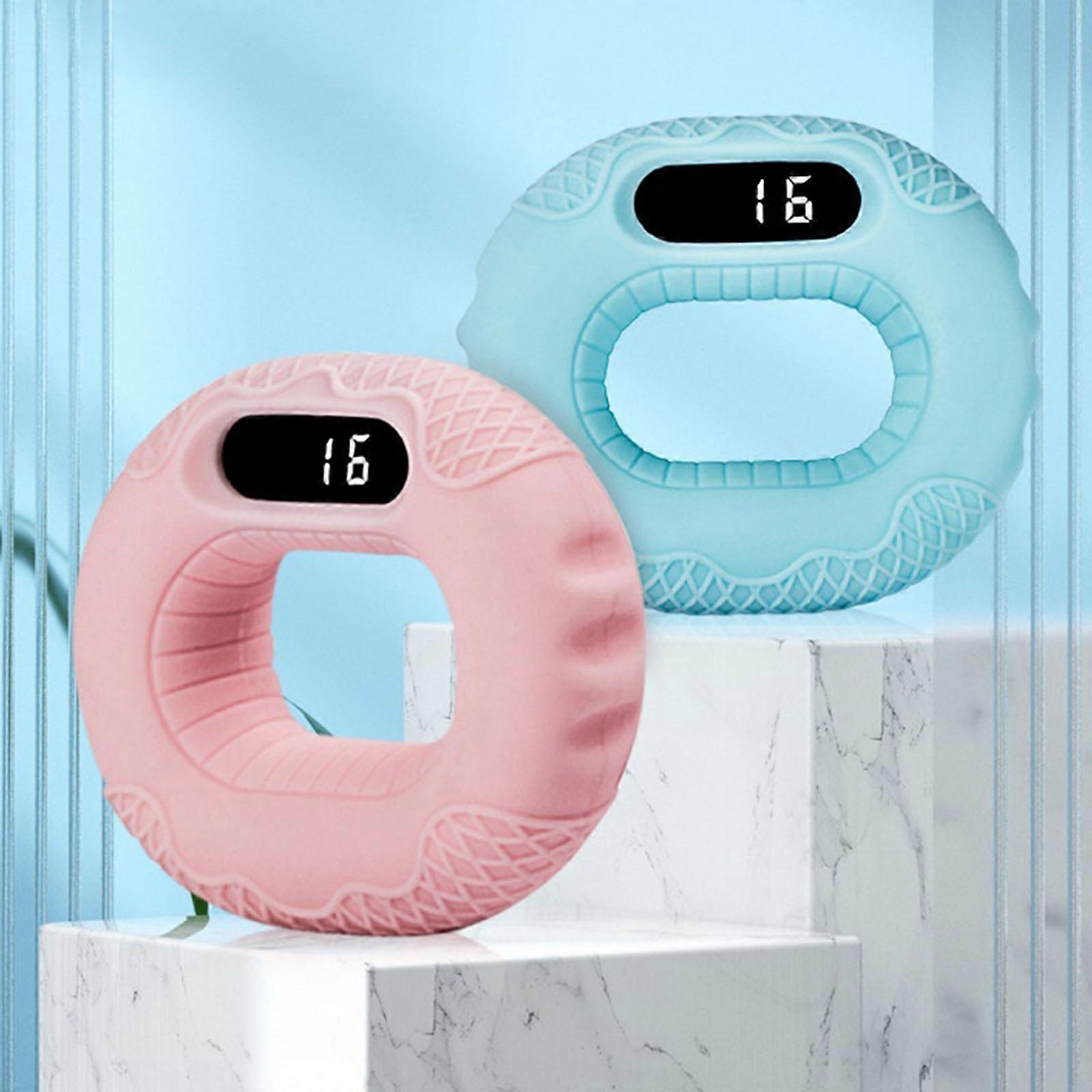 Soft Silicones Hand Exerciser Convenient Hand Exercises Finger Exerciser for Improved Grip Power Pink 10LB
