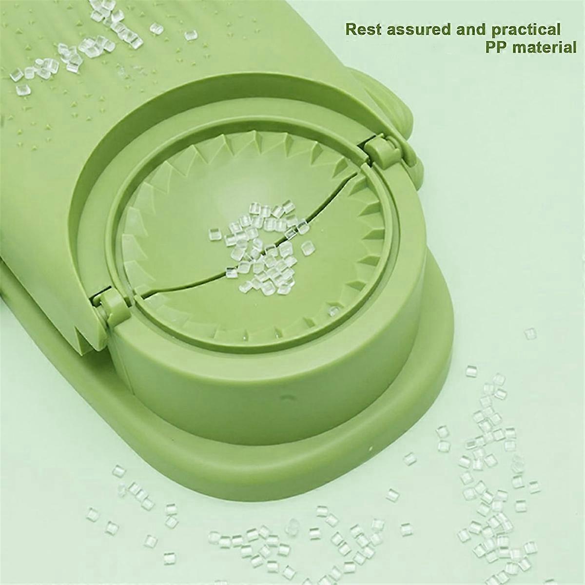 Manual dumpling Dough Presser, 3 in 1 Dumpling Mold, Non Stick